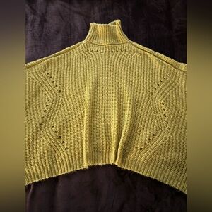 Steve Madden Pointelle Poncho OS